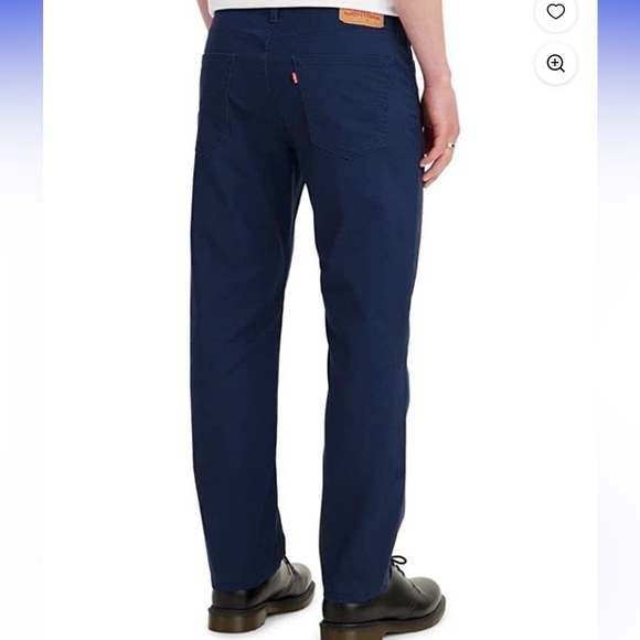NWT Levi's Navy Blue Twill 541 Athletic Taper Jeans - Picture 8 of 9